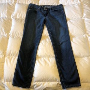 AG the stilt cigarette skinny jeans size 27